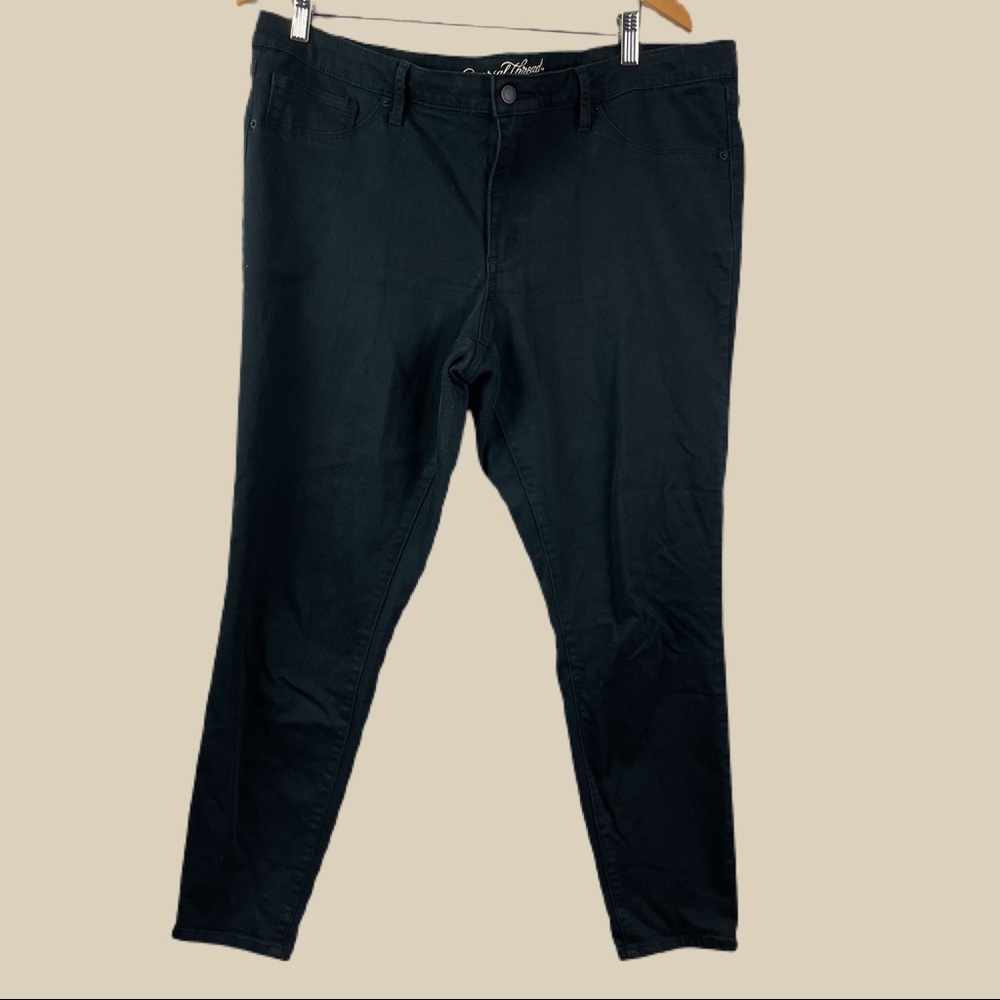 Universal Thread Mid Rise Black Jeggings